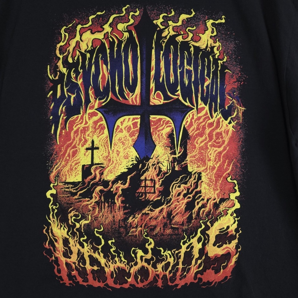 Psycho+Logical Records Shirt‎ Size 3XL Underground Horrorcore Death Rap Necro